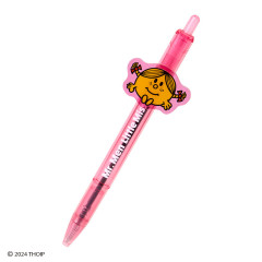 Japan Sanrio Ballpoint Pen - Mr. Men & Little Miss : Little Miss Sunshine Pink