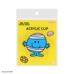 Japan Sanrio Acrylic Clip - Mr. Men & Little Miss : Mr. Bump