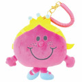 Japan Sanrio Fluffy Pass Case Card Holder - Mr. Men & Little Miss : Miss Princess - 1