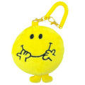 Japan Sanrio Fluffy Pass Case Card Holder - Mr. Men & Little Miss : Mr. Happy - 1