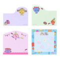 Japan Sanrio Tack Memo Pad Sticky Notes - Mr. Men & Little Miss : Miss Sunshine Pink - 4