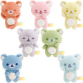Japan San-X Tenori Plush (SS) Set - Rilakkuma : Rainy Day to Sunny Rainbow Colors - 1