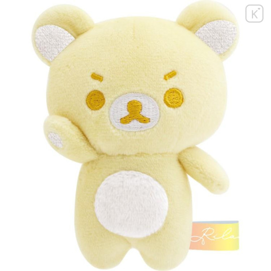 Japan San-X Tenori Plush (SS) Set - Rilakkuma : Rainy Day to Sunny Rainbow Colors - 6