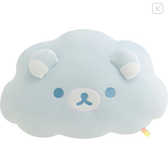 Japan San-X Die-cut Cushion - Kiiroitori & Rilakkuma : Rainy Day to Sunny Cloud - 1