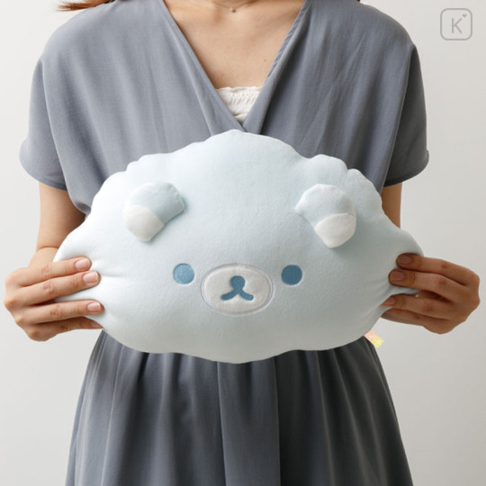 Japan San-X Die-cut Cushion - Kiiroitori & Rilakkuma : Rainy Day to Sunny Cloud - 3
