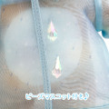 Japan San-X Plush Toy - Rilakkuma : Rainy Day to Sunny Raincoat Blue - 3