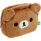 Japan San-X Plush Cosmetic Pouch - Chairoikoguma : Face