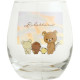Japan San-X Swaying Glass Tumbler - Rilakkuma : Rainy Day to Sunny On the Way Home