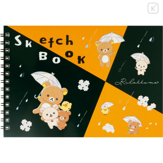 Japan San-X B6 Sketchbook - Rilakkuma : Rainy Day to Sunny - 1