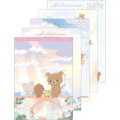 Japan San-X A6 Notepad - Rilakkuma : Rainy Day to Sunny On the Way Home - 1