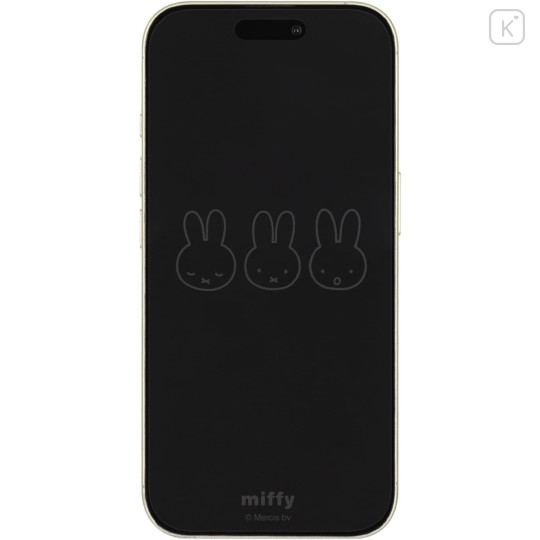 Japan Miffy iPhone 16e / 16 / 15 / 15 Pro / 14 / 14 Pro / 13 / 13 Pro Glass Screen Protector - Miffy - 1