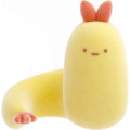 Japan San-X Petit Collection Mascot Set - Sumikko Gurashi : What if Evolved Ebifurai no Shippo Fried Shrimp Tail Flocked - 3