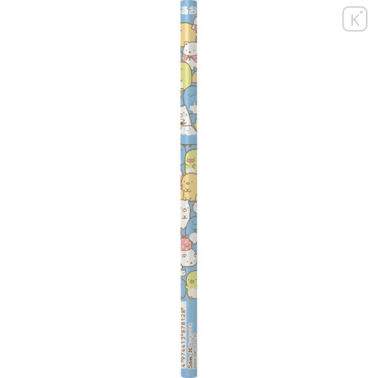 Japan San-X Blue Color Pencil - Sumikko Gurashi : All Over Pattern - 1
