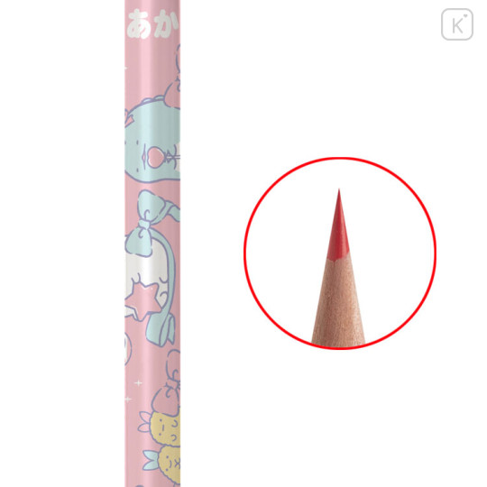 Japan San-X Red Color Pencil - Sumikko Gurashi : Ribbon - 2