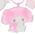 Japan Sanrio Acrylic Keychain - My Melody : Pastel Color Toy - 2