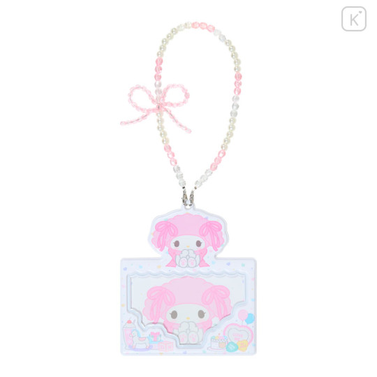 Japan Sanrio Card Case with Strap - My Melody : Pastel Color Toy - 1