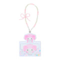 Japan Sanrio Card Case with Strap - My Melody : Pastel Color Toy - 1
