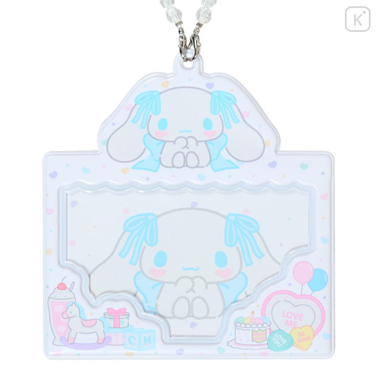 Japan Sanrio Card Case with Strap - Cinnamoroll : Pastel Color Toy - 2