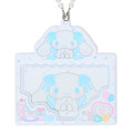 Japan Sanrio Card Case with Strap - Cinnamoroll : Pastel Color Toy - 2
