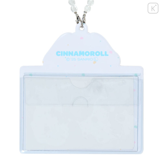 Japan Sanrio Card Case with Strap - Cinnamoroll : Pastel Color Toy - 3