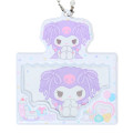 Japan Sanrio Card Case with Strap - Kuromi : Pastel Color Toy - 2