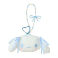 Japan Sanrio Face-shaped Mini Pouch - Cinnamoroll : Pastel Color Toy - 1