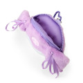 Japan Sanrio Face-shaped Mini Pouch - Kuromi : Pastel Color Toy - 3