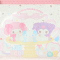 Japan Sanrio Flat Pouch - Cinnamoroll & Kuromi & My Melody : Pastel Color Toy - 3