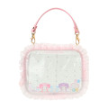 Japan Sanrio Clear Pouch - Cinnamoroll & Kuromi & My Melody : Pastel Color Toy - 1