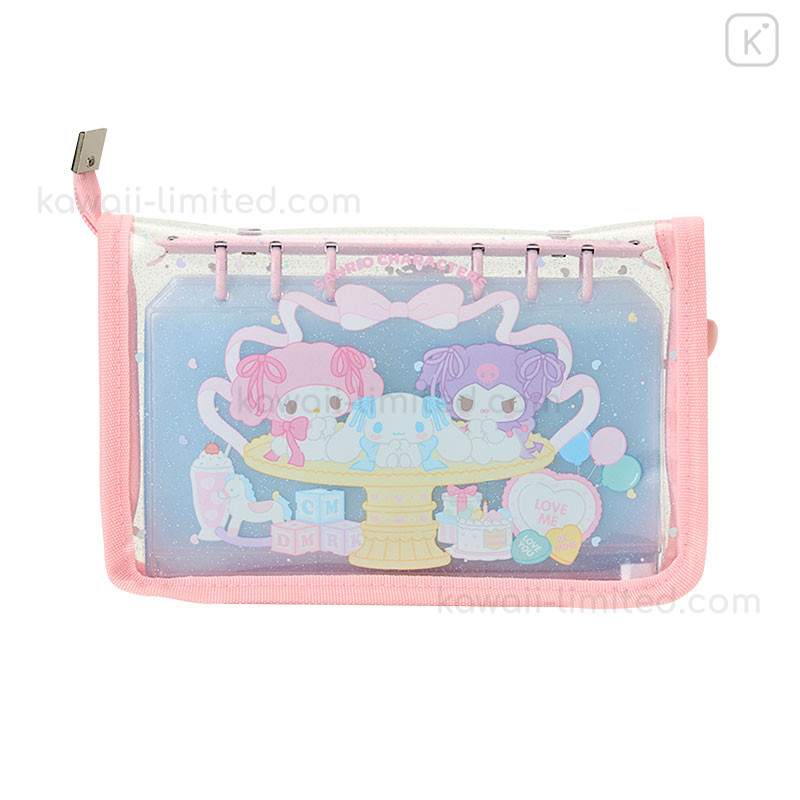 Japan Sanrio Multi Binder Pouch - Cinnamoroll & Kuromi & My Melody