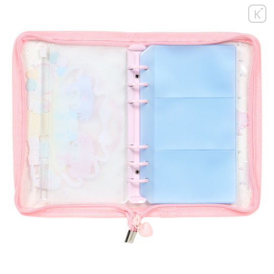 Japan Sanrio Multi Binder Pouch - Cinnamoroll & Kuromi & My Melody : Pastel Color Toy - 3