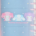 Japan Sanrio Multi Binder Pouch - Cinnamoroll & Kuromi & My Melody : Pastel Color Toy - 5