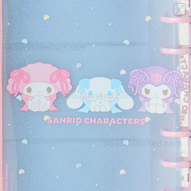 Japan Sanrio Multi Binder Pouch - Cinnamoroll & Kuromi & My Melody