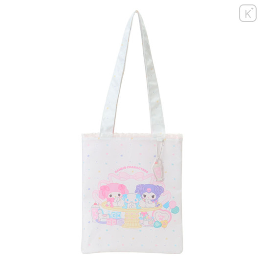 Japan Sanrio Tote Bag - Cinnamoroll & Kuromi & My Melody : Pastel Color Toy - 1