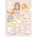 Japan San-X A4 Clear File Folder - Sugarcocomuu : Sweet Memory Time - 1