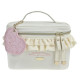 Japan Sanrio Outdoor Vanity Pouch - My Melody 50th Anniversary & Kuromi 20th Anniversary White