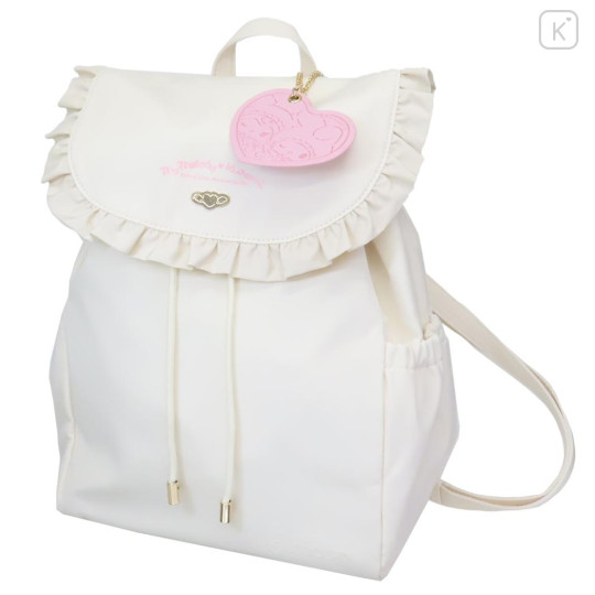 Japan Sanrio Outdoor Backpack - Kuromi & My Melody : My Melody 50th & Kuromi 20th Anniversary White - 1