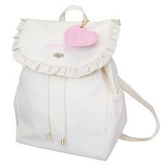 Japan Sanrio Outdoor Backpack - Kuromi & My Melody : My Melody 50th & Kuromi 20th Anniversary White