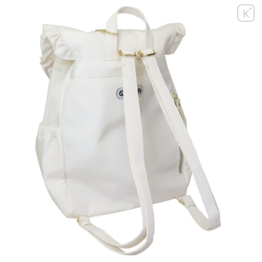 Japan Sanrio Outdoor Backpack - Kuromi & My Melody : My Melody 50th & Kuromi 20th Anniversary White - 2