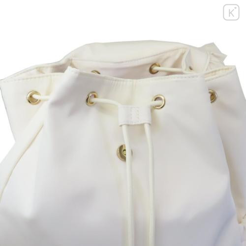 Japan Sanrio Outdoor Backpack - Kuromi & My Melody : My Melody 50th & Kuromi 20th Anniversary White - 4