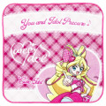 Japan Pretty Cure Mini Towel Handkerchief - Idol PreCure Pink - 1