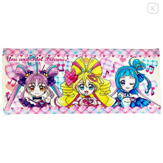 Japan Pretty Cure Face Towel - Idol PreCure Music - 1