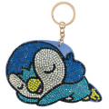 Japan Pokemon Glitter Deco Key Holder - Piplup : Sleeping - 1