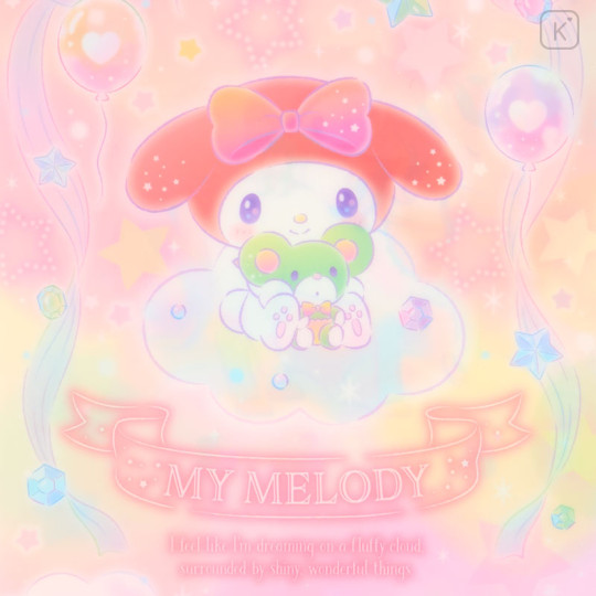 Japan Sanrio 5 Pockets A4 Clear File - My Melody : Dreamy - 3