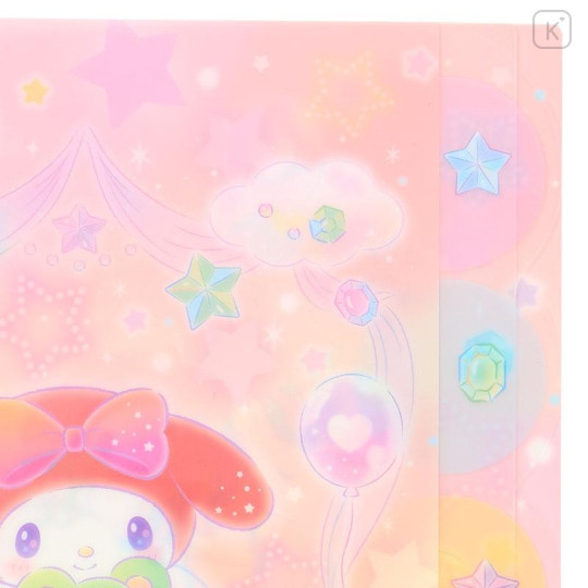 Japan Sanrio 5 Pockets A4 Clear File - My Melody : Dreamy - 5