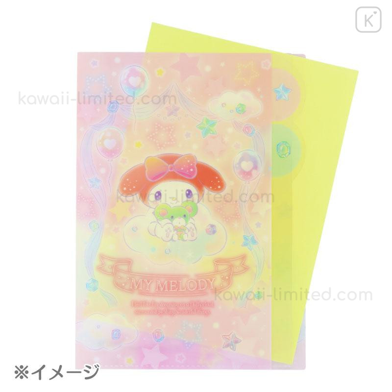 Japan Sanrio 5 Pockets A4 Clear File - My Melody : Dreamy Japan Sanrio 5 Pockets A4 Clear File - My Melody : Dreamy