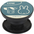 Japan Miffy Pocopoco Smartphone Grip - Miffy&Animals Cow - 1