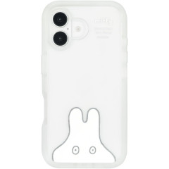 Japan Miffy Plump Frame iPhone 16 Case - Miffy : Playing Ghost