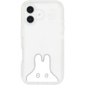 Japan Miffy Plump Frame iPhone 16 Case - Miffy : Playing Ghost - 1