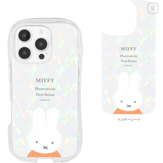 Japan Miffy Crystal Clear Case - Miffy : iPhone16 Pro - 2